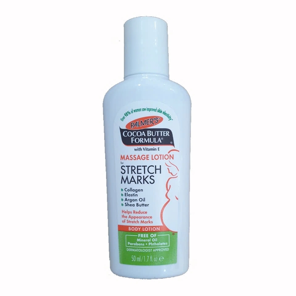 Lotion giảm vết rạn Palmer's Cococa Butter Massage Lotion Strech Marks 250ml - khi mang thai (tháng thứ 3-4) hoặc lên cân