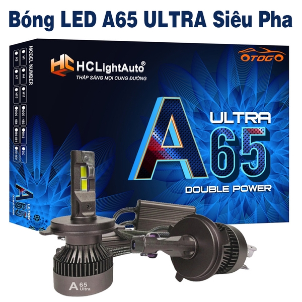 Bóng LED A65 ULTRA HCL Siêu Sáng Max 85W