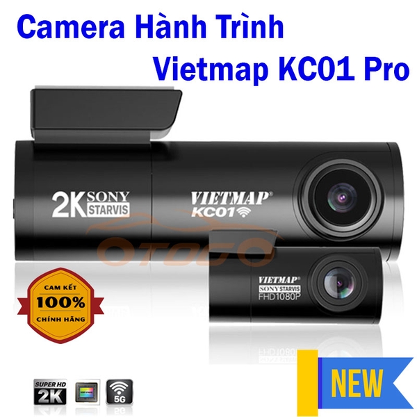 Camera hành trình Vietmap KC01 Pro Mẫu Mới Nhất