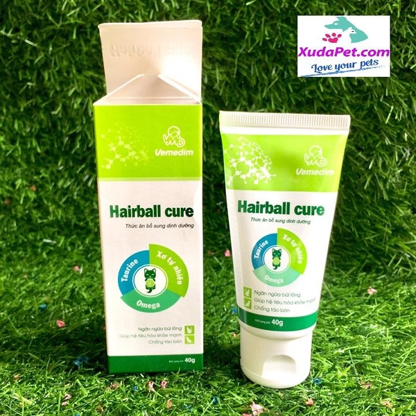 Hairball Cure - Giải quyết & ngăn ngừa búi lông dạ dày chó mèo