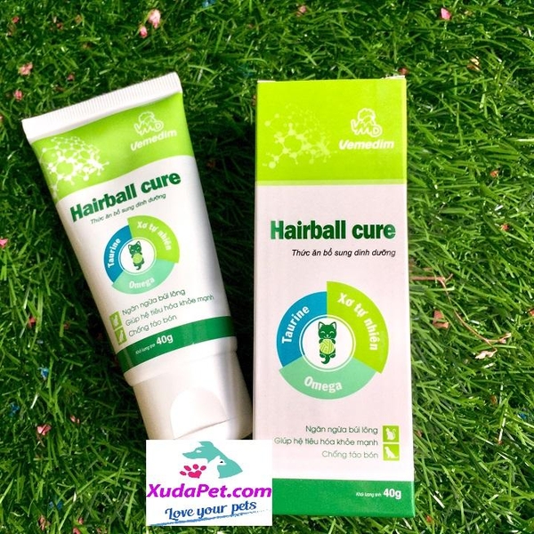 Hairball Cure - Giải quyết & ngăn ngừa búi lông dạ dày chó mèo