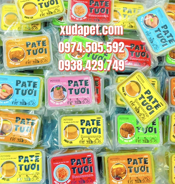 Pate Tươi Cho Chó Mèo Nguyên Chất 100% Hộp 500g - SP005429