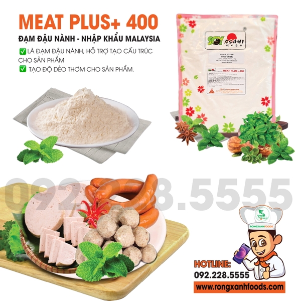 Đạm đậu nành MEAT PLUS+ 400