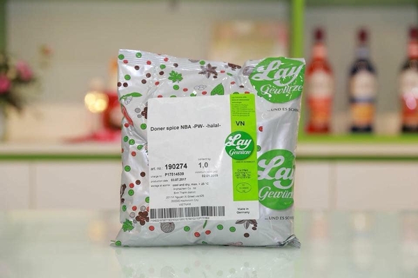 GIA VỊ ƯỚP THỊT BÁNH MỲ DONER KEBAB NHẬP KHẨU CHUẨN, NGON NHẤT HIỆN NAY