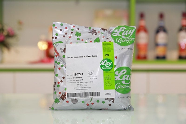 CÁCH NHẬN BIẾT GIA VỊ DONER KEBAB NHẬP KHẨU CHUẨN CỦA ĐỨC