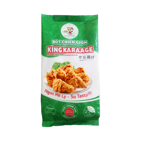 HƯỚNG DẪN CHIÊN GÀ GIÒN SIÊU NGON BẰNG BỘT CHIÊN KING KARAAGE