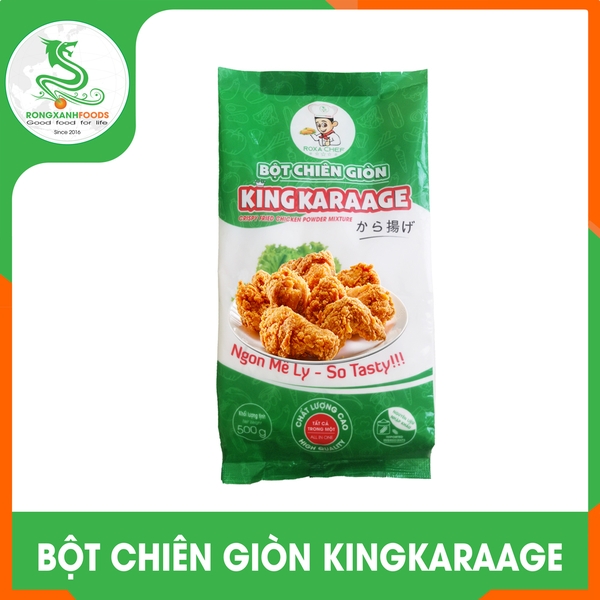 VÌ SAO BỘT CHIÊN GIÒN KING KARAAGE LẠI ĐƯỢC KHÁCH HÀNG TIN DÙNG