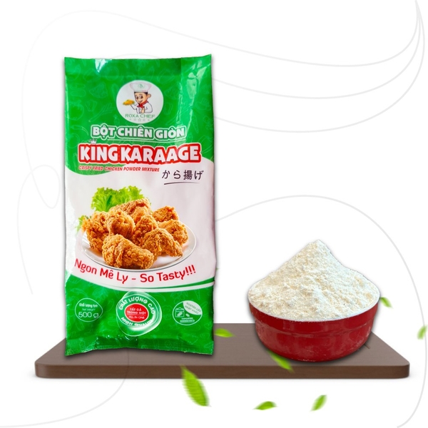 BỘT CHIÊN GIÒN KING KARAAGE LÀ SỰ LỰA CHỌN CỦA MỌI NHÀ?