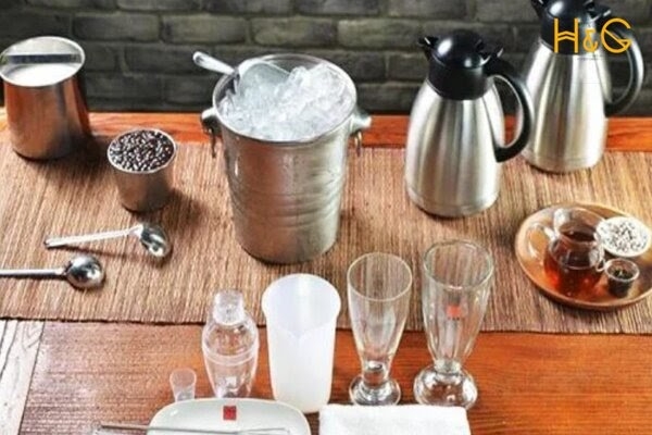 cách nấu bột trà sữa