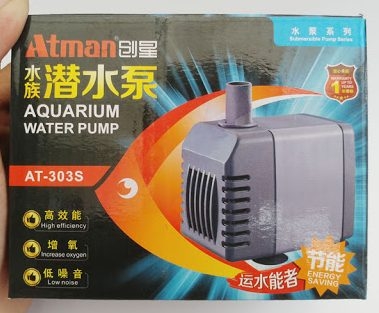 Máy bơm bể cá Atman 303s (6w-Hmax 0.9m),tiết kiệm điện, độ bền cao