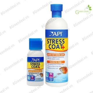 Dung dịch Api Stress Coat dưỡng cá, giảm stress ở cá, khử kim loại nặng, phục hồi vết thương cá