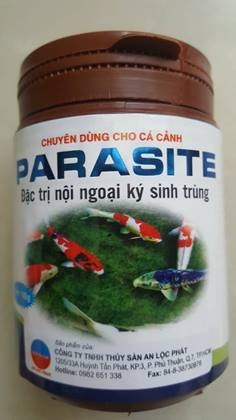 THUỐC PARASITE (Đặc trị nội ngoại ký sinh trùng 100g)