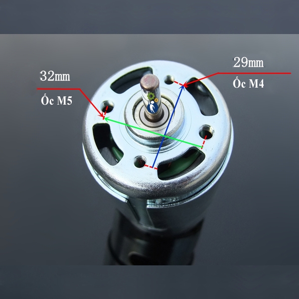 Motor 895 6.000-12.000rpm 2 Vòng Bi