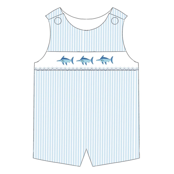 Hand smocked jonjon design Bunniti BNJ294