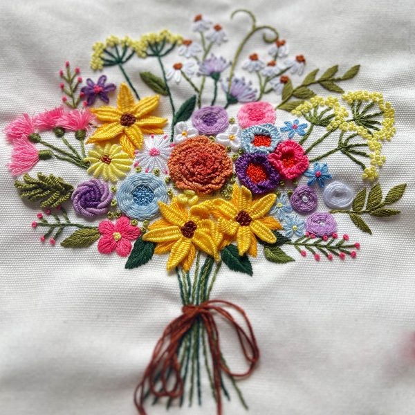 Hand embroidery bag Bunniti BBA002