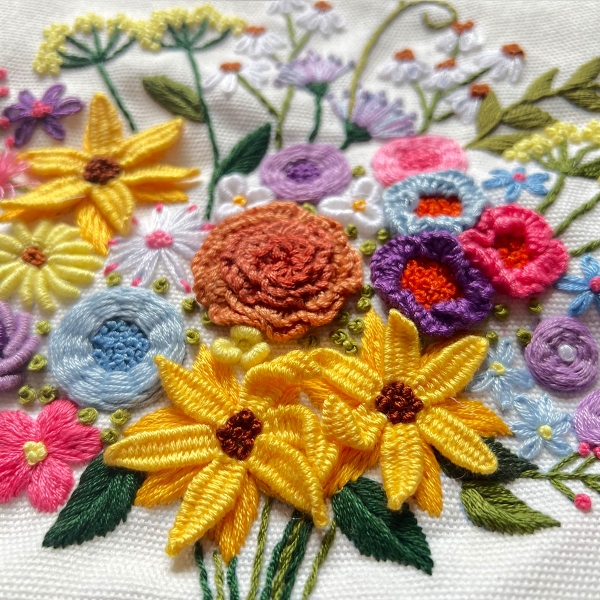 Hand embroidery bag Bunniti BBA002