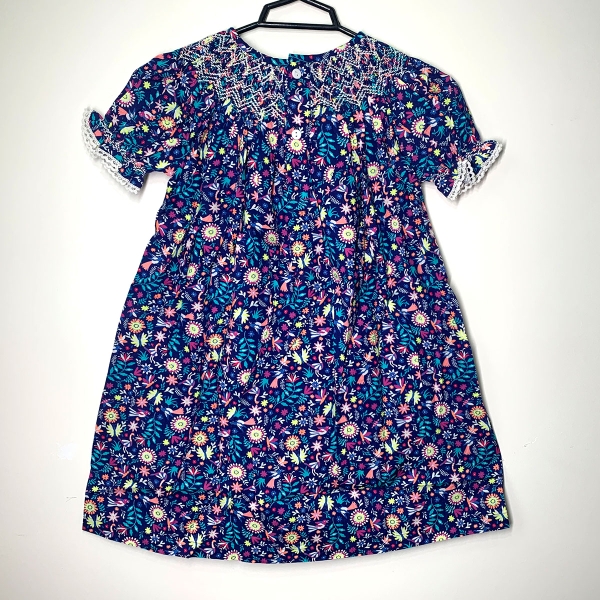 Hand smocked dress Bunniti BN251