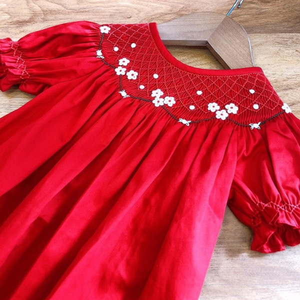 Hand smocked dress Bunniti BN253