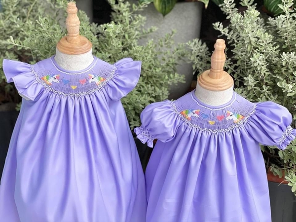 Hand smocked dress Bunniti BN263