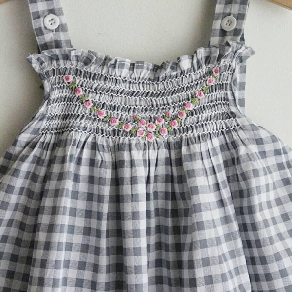 Hand smocked dress Bunniti BN266
