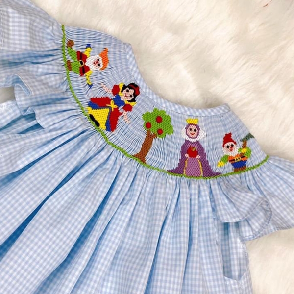 Hand smocked dress Bunniti BN276