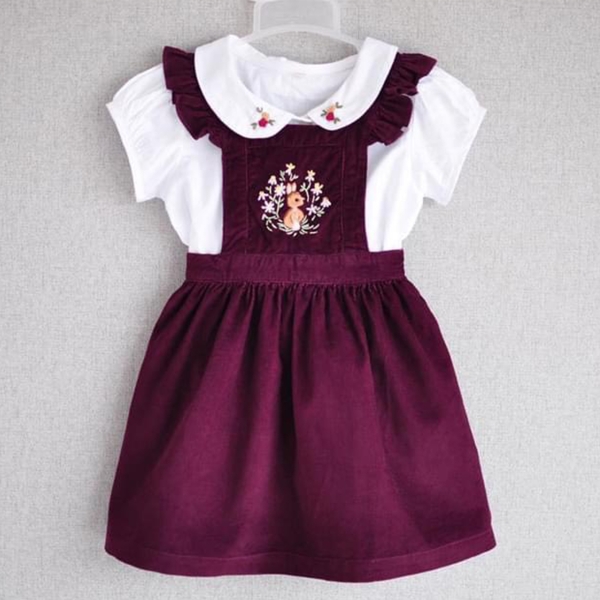 Embroidered Baby Dress Bunniti BEB680