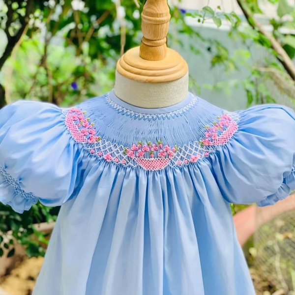 Hand smocked dress Bunniti BN281