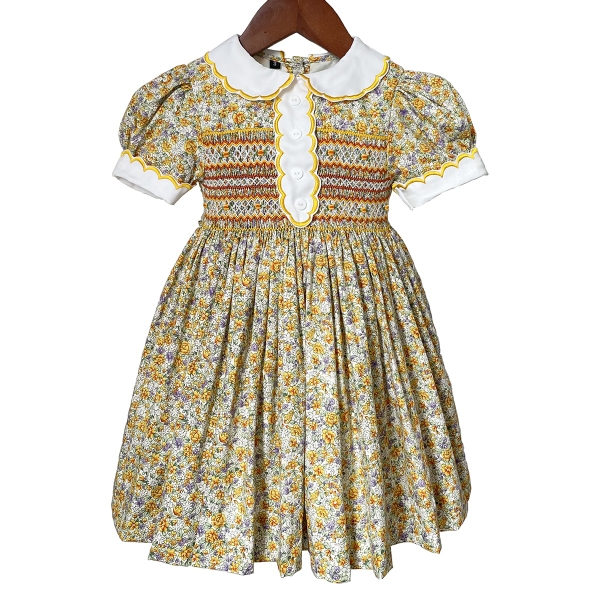 Hand smocked dress Bunniti BN4110