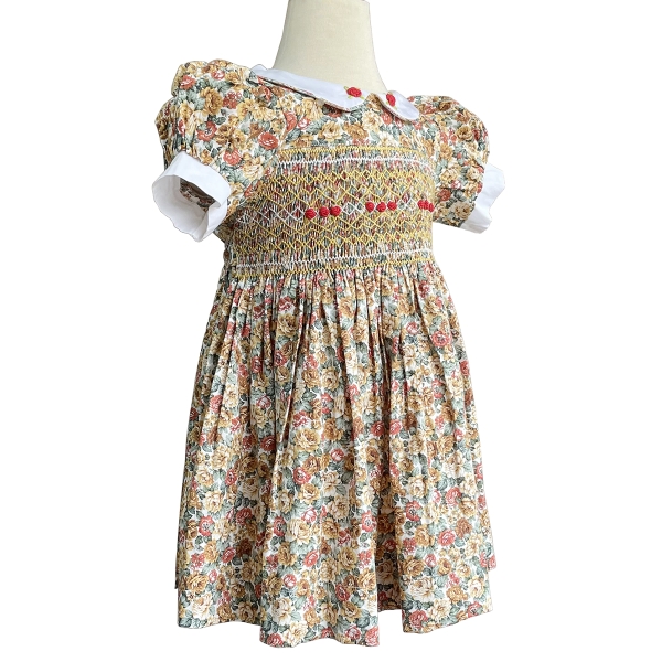 Hand smocked dress Bunniti BND210