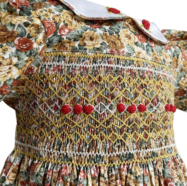 Hand smocked dress Bunniti BND210