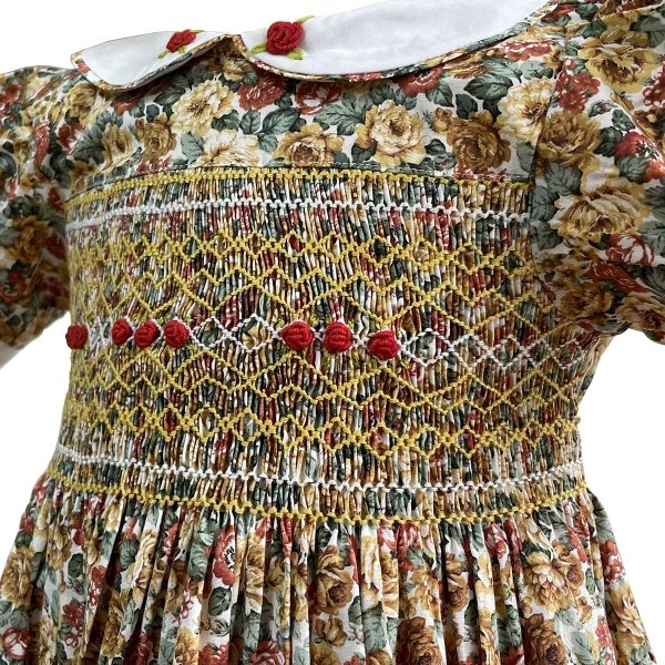 Hand smocked dress Bunniti BND210