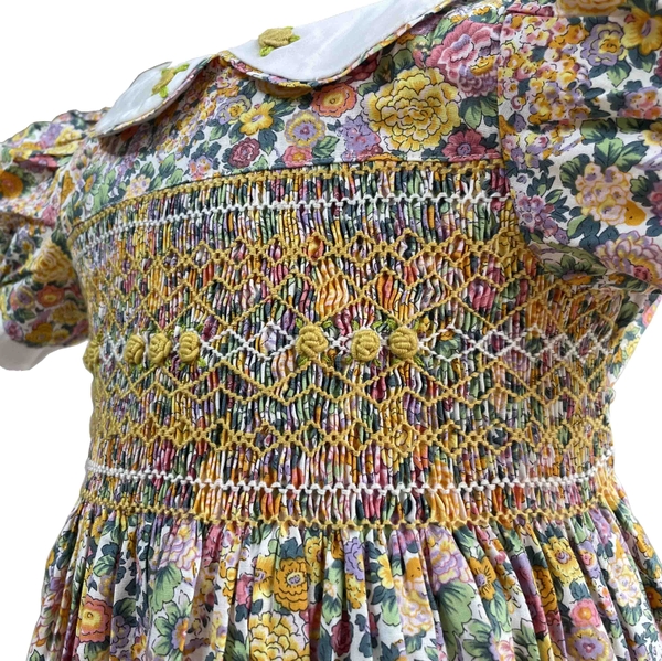 Hand smocked dress Bunniti BND211