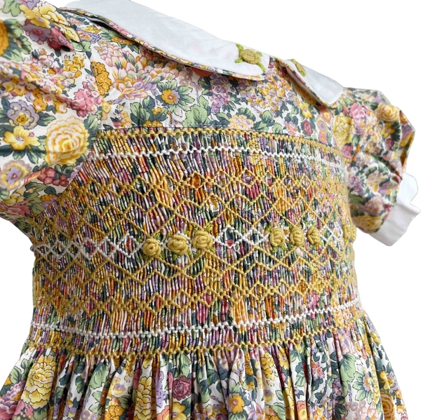 Hand smocked dress Bunniti BND211