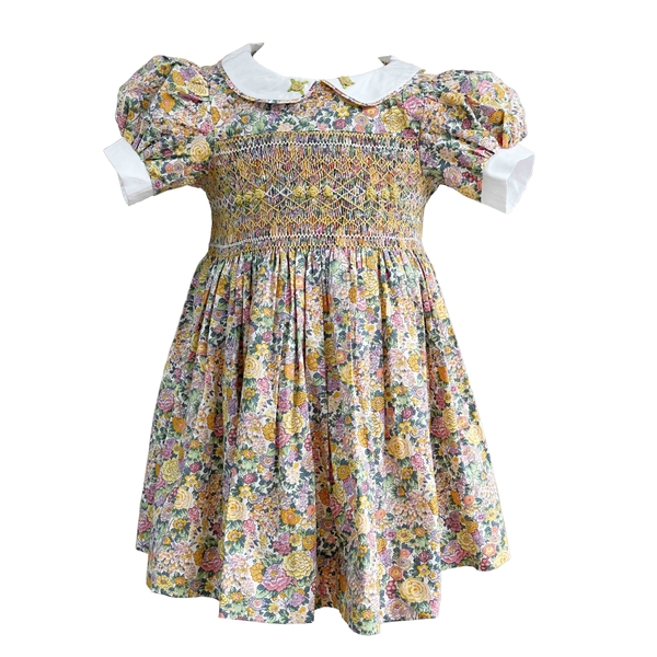 Hand smocked dress Bunniti BND211