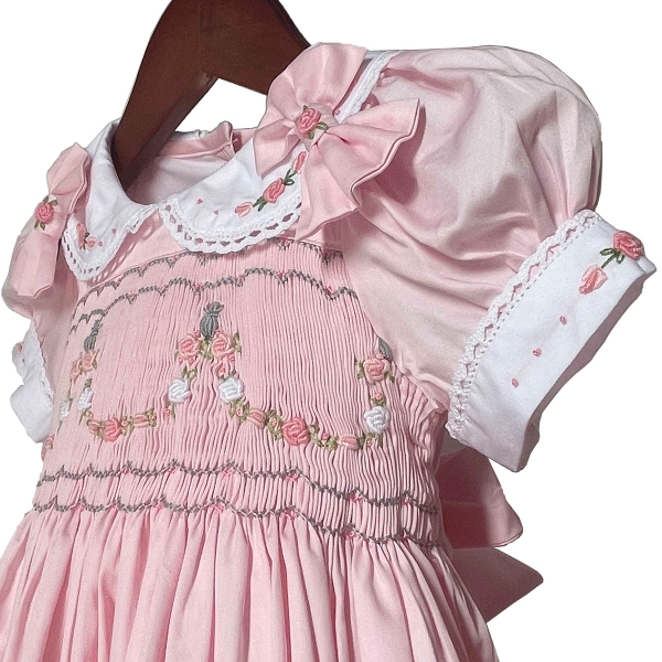 Hand smocked dress Bunniti BND213