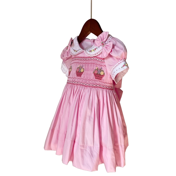 Hand smocked dress Bunniti BND214