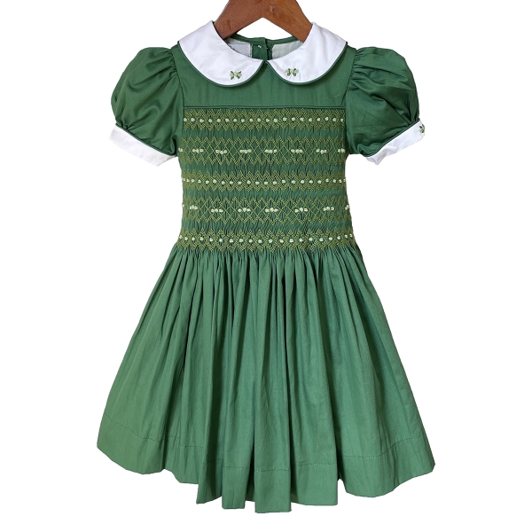 Hand smocked dress Bunniti BND216