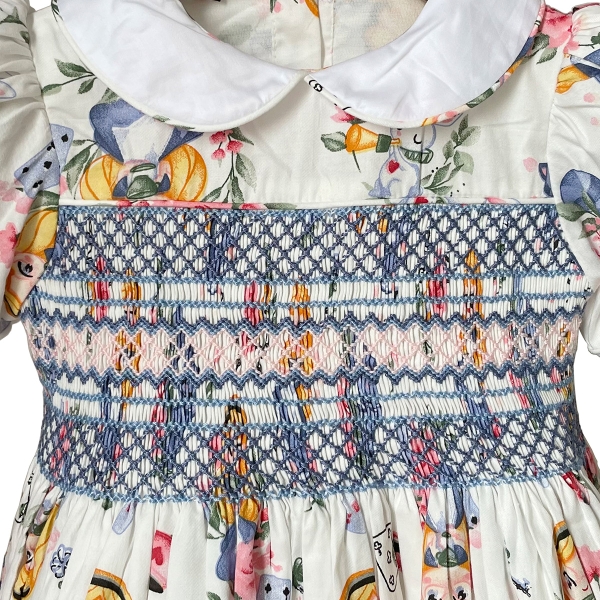 Hand smocked dress Bunniti BND219