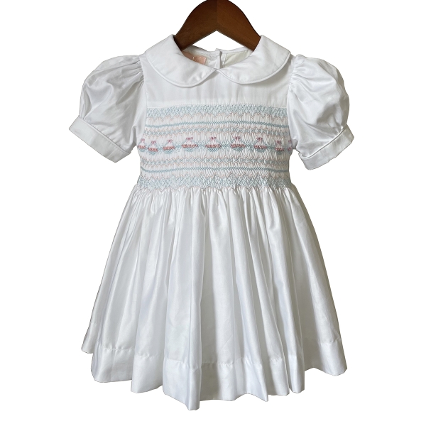 Hand smocked dress Bunniti BND222