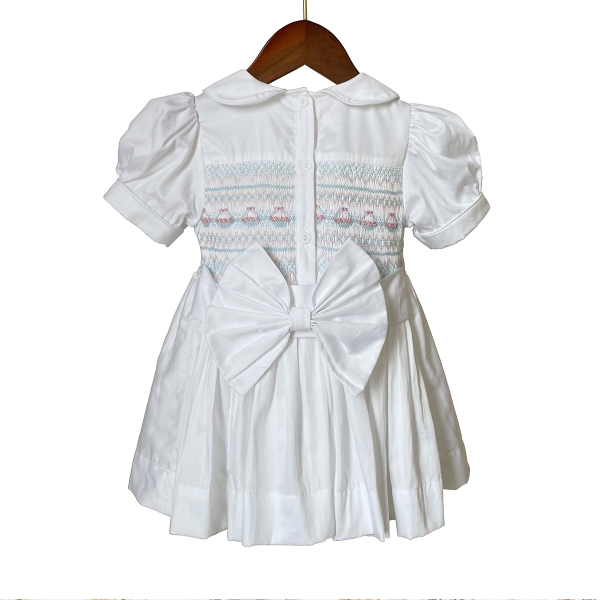 Hand smocked dress Bunniti BND222