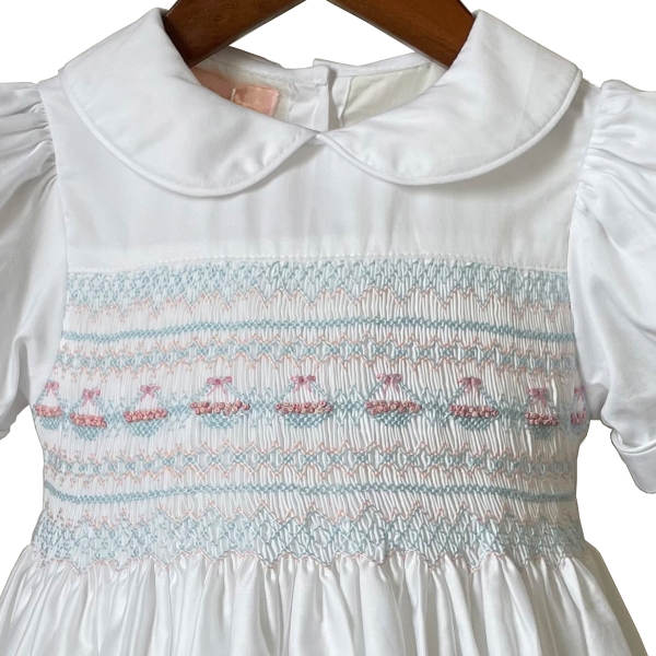 Hand smocked dress Bunniti BND222