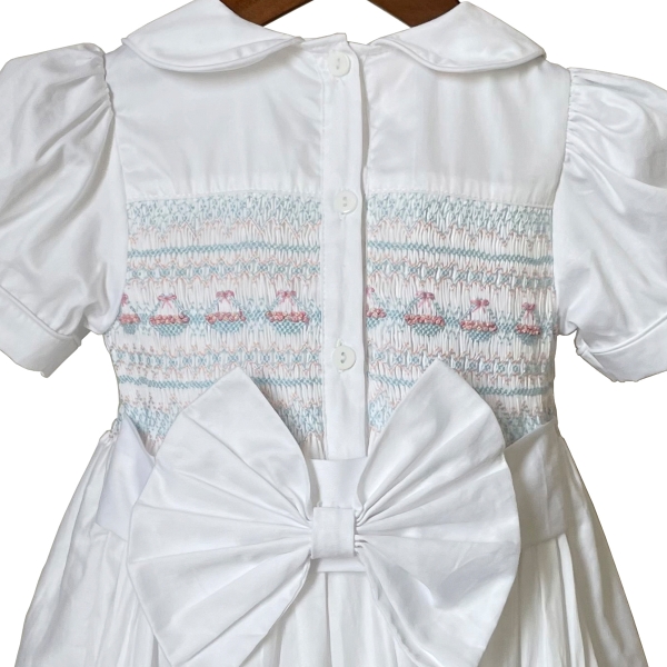 Hand smocked dress Bunniti BND222