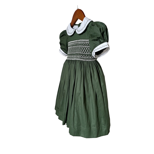 Hand smocked dress Bunniti BND225