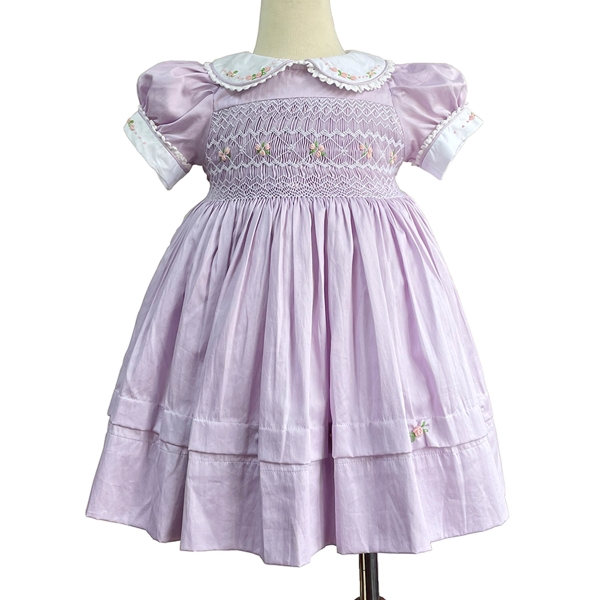 Hand smocked dress Bunniti BND227