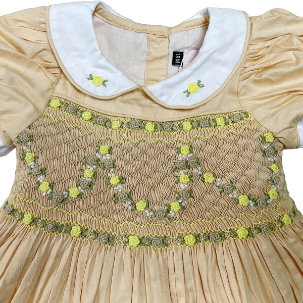 Hand smocked dress Bunniti BND234