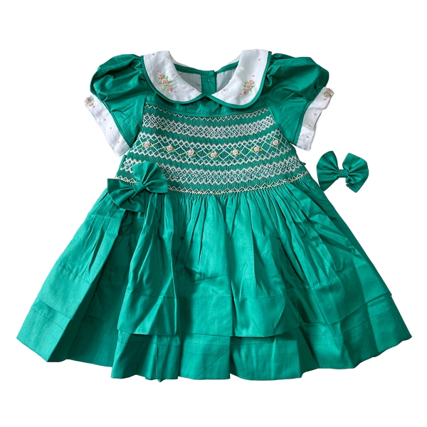 Hand smocked dress Bunniti BND235