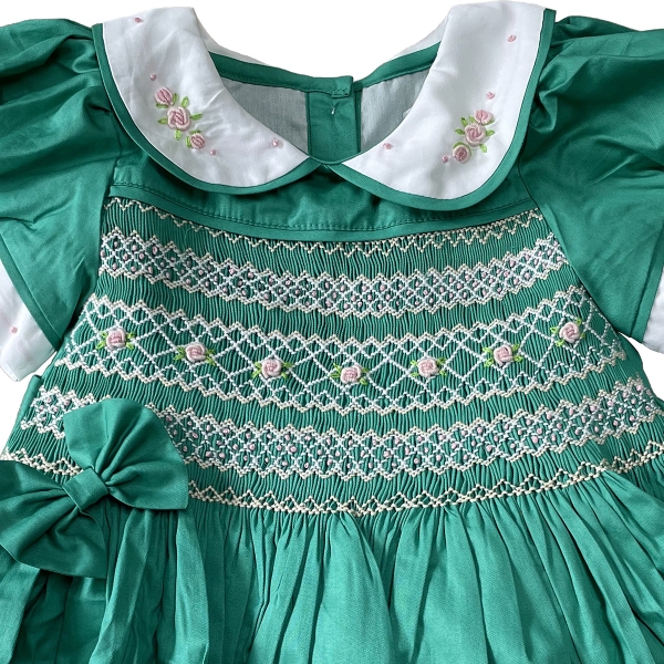 Hand smocked dress Bunniti BND235