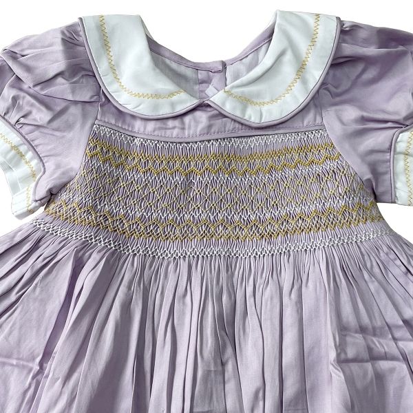 Hand smocked dress Bunniti BND240