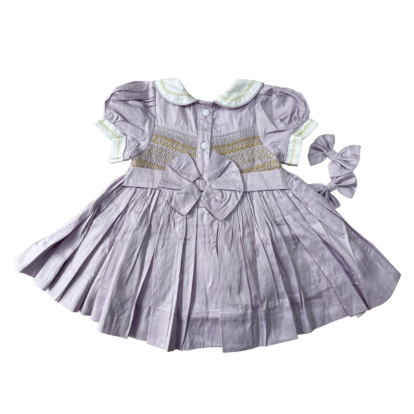 Hand smocked dress Bunniti BND240