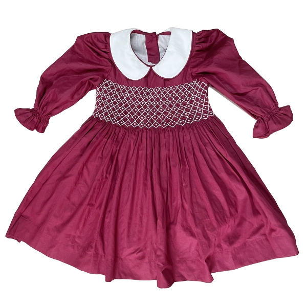 Hand smocked dress Bunniti BND241